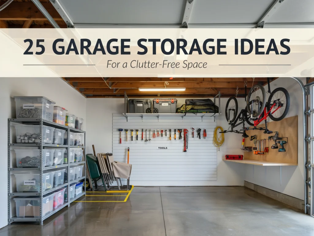 25 Garage Storage Ideas for a Clutter-Free Space