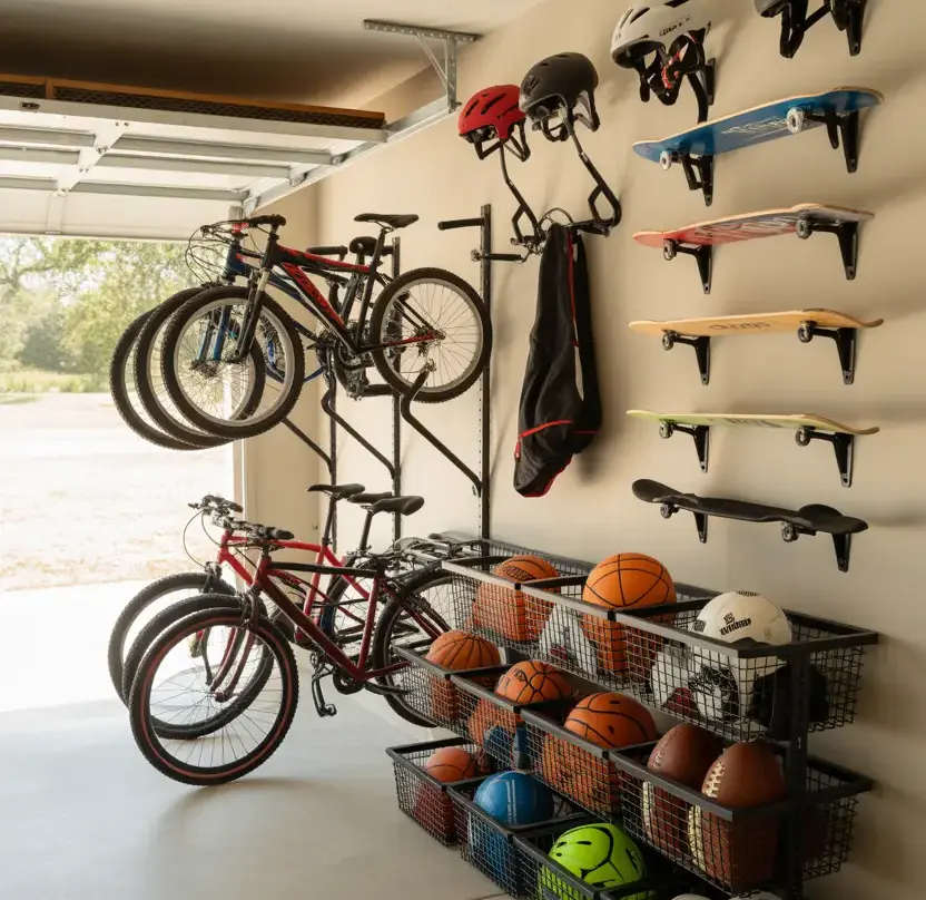Create a Sports Equipment Zone