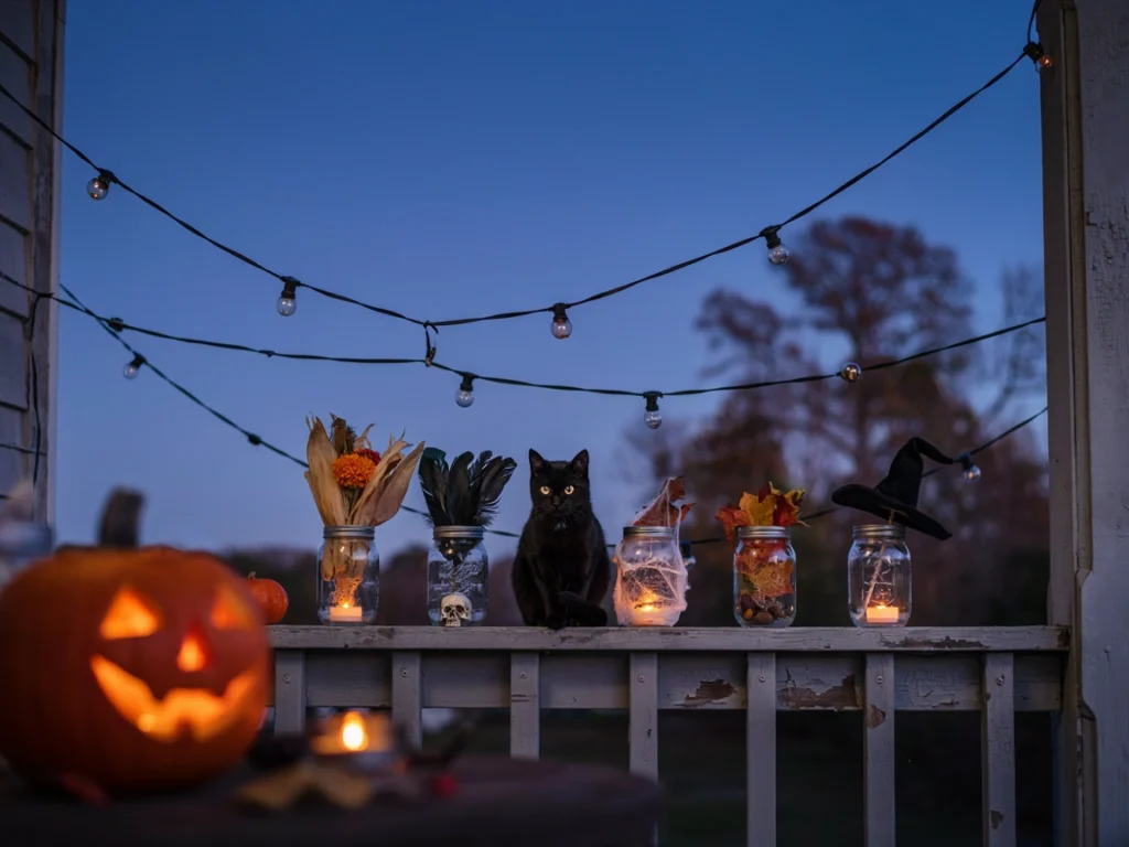 Create Glowing Mason Jar Lanterns