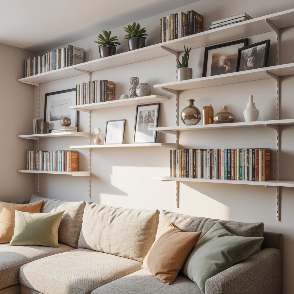 Install Floating Shelves
