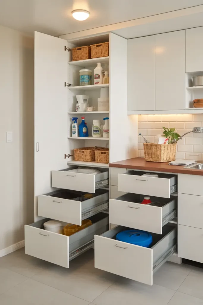 Install Modular Garage Cabinets