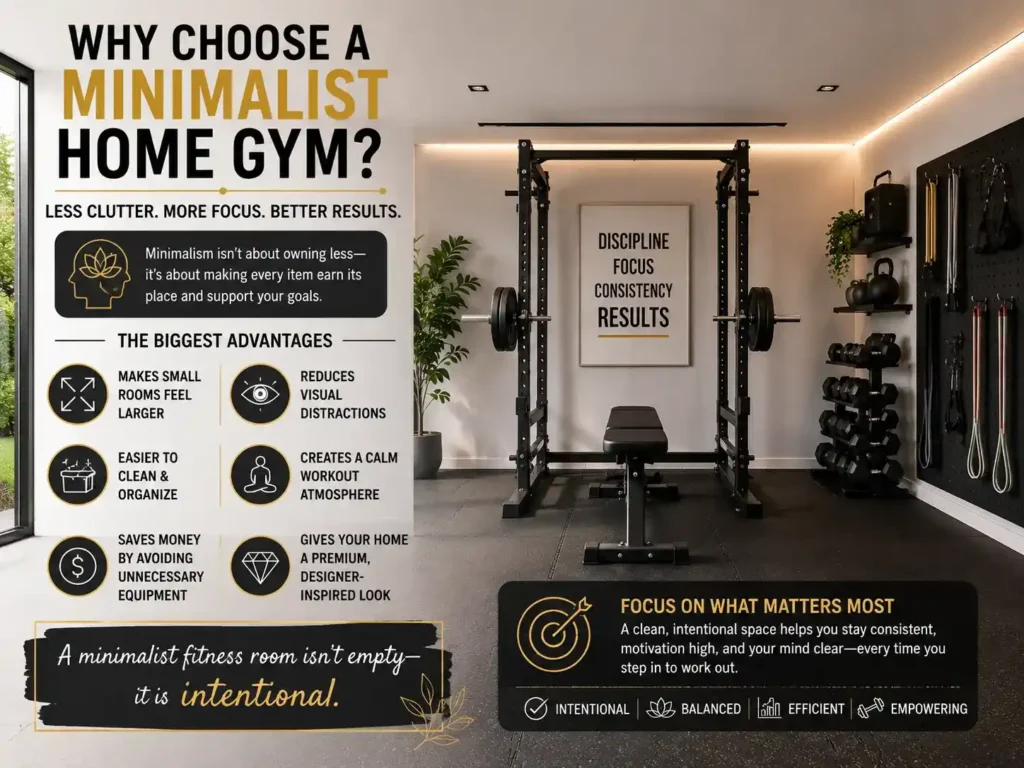 Minimalist home gym design guide