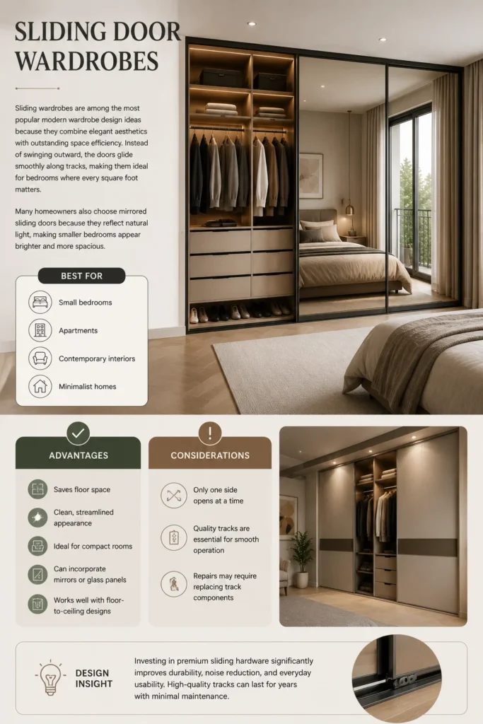 Sliding door wardrobe