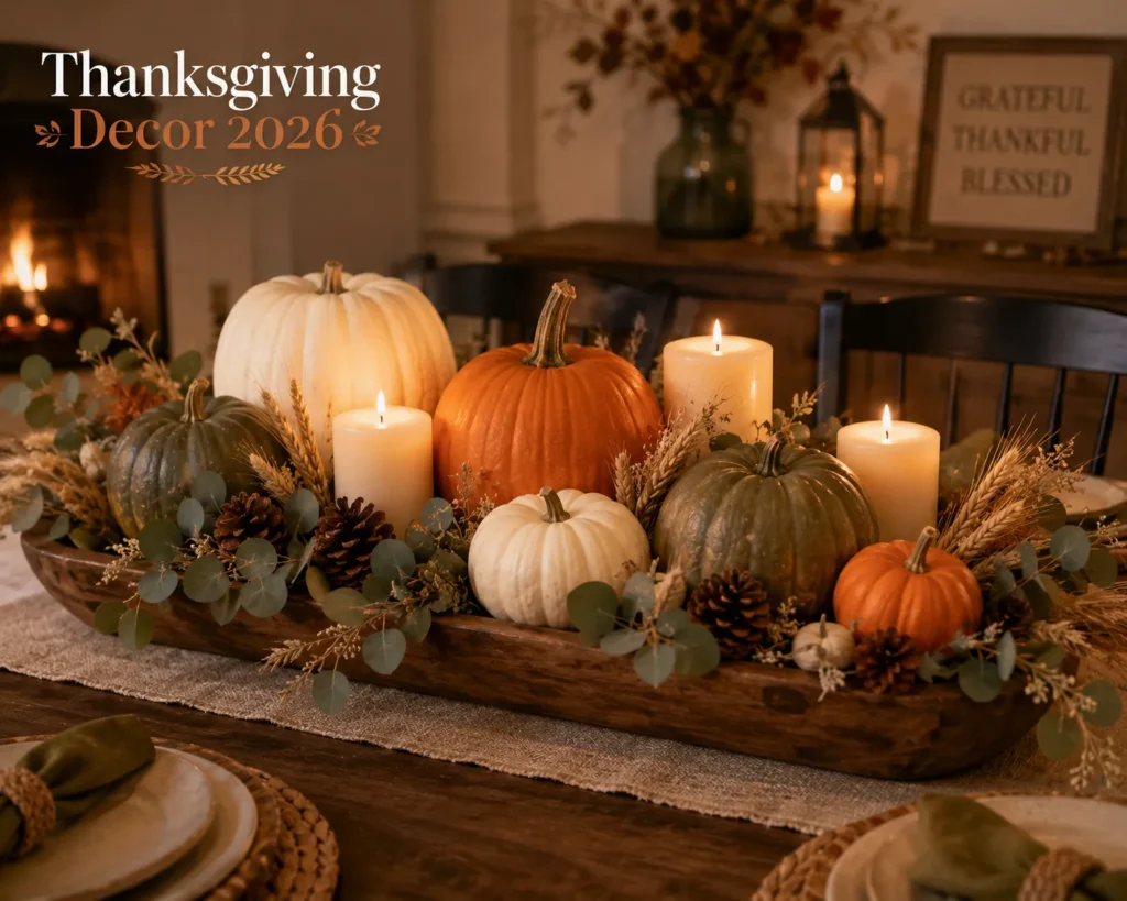 Thanksgiving decore 2026