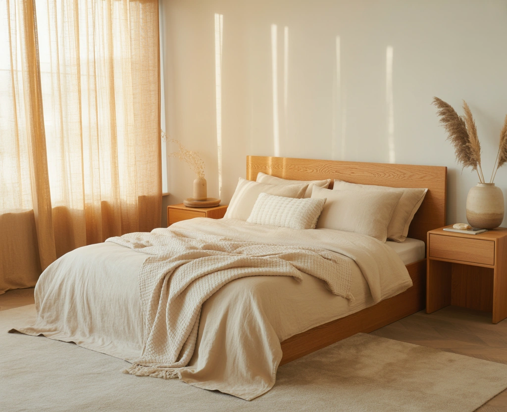 Warm White & Natural Oak