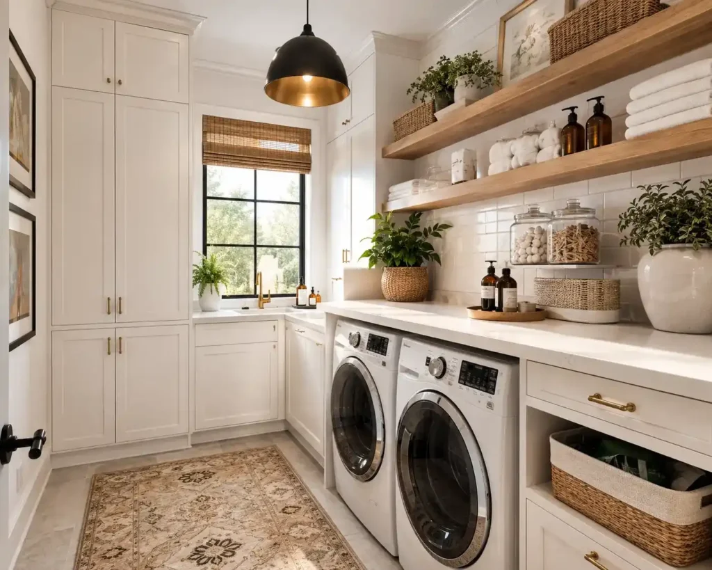 Chic Small Laundry Room Ideas