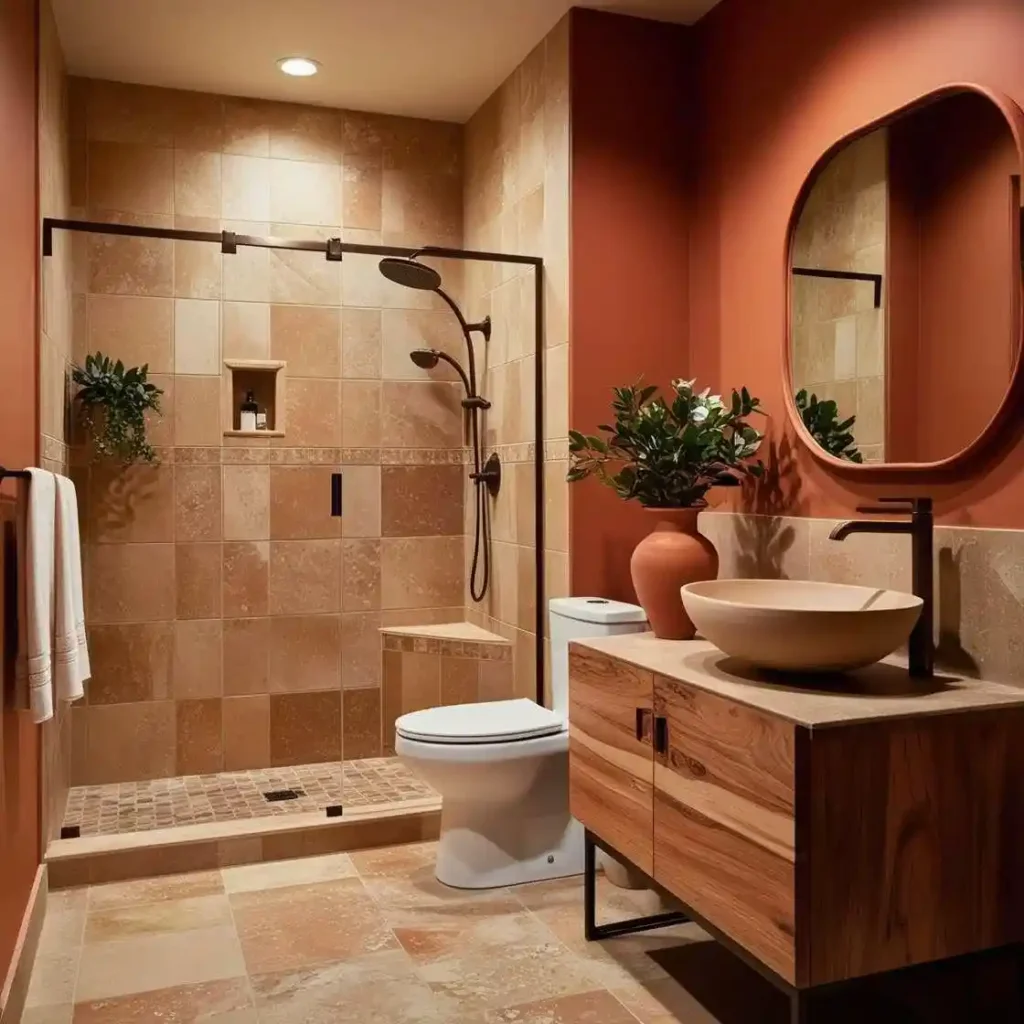 Create a Striking Two-Tone Shower