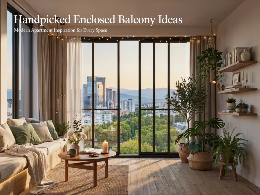 enclosed balcony
