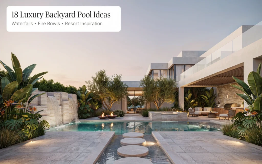 Luxury Backyard Pool Ideas