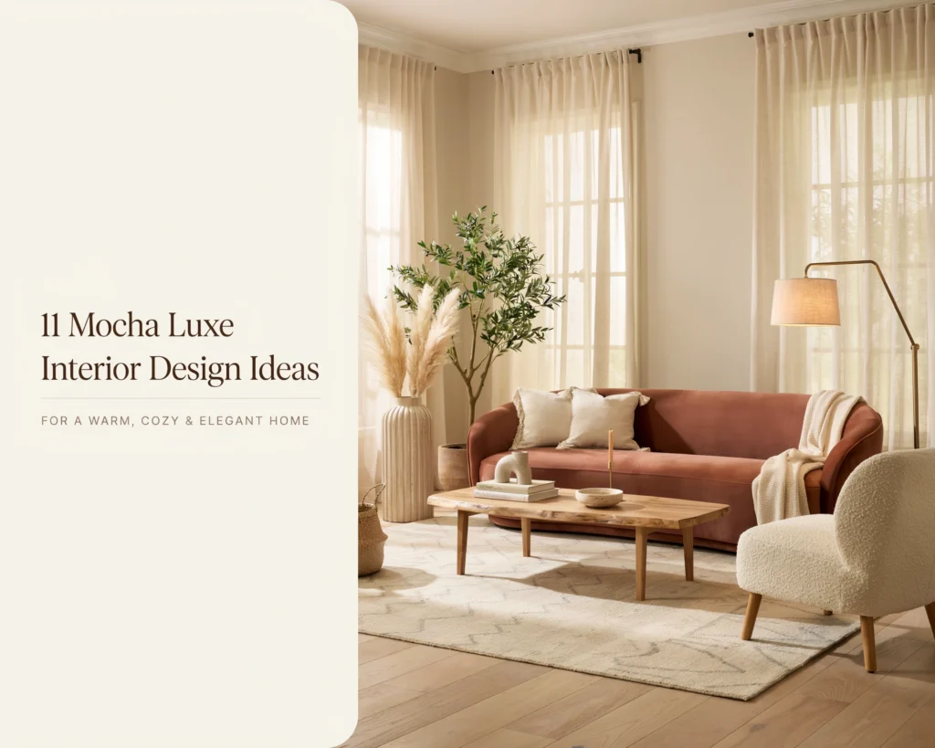 Mocha Luxe Interior Design Ideas